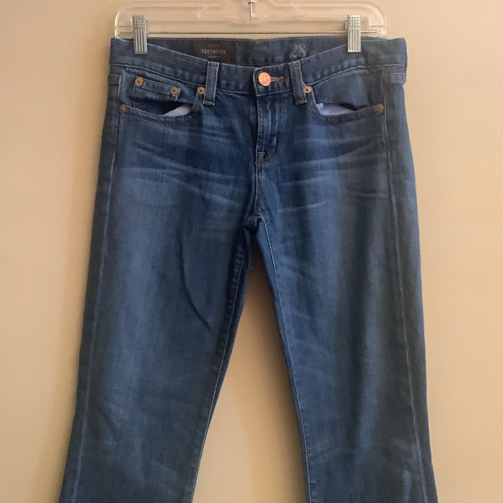 J. Crew Skinny Jeans - Classic Blue ankle fit Comfort